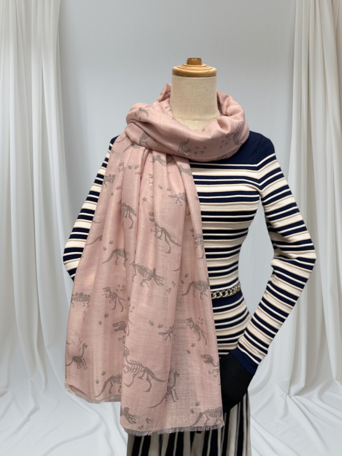 Dinosaur Print Large High Quality Scarf