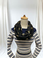 Large Glitter Elephant Print Snood
