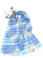 Fern Leaf Print Scarf
