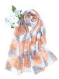 Fern Leaf Print Scarf