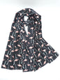 Flamingo Lightweight Print Scarf