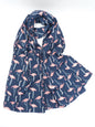 Flamingo Lightweight Print Scarf