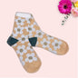 Daisy Flower Socks