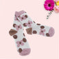 Daisy Flower  Pattern  Socks