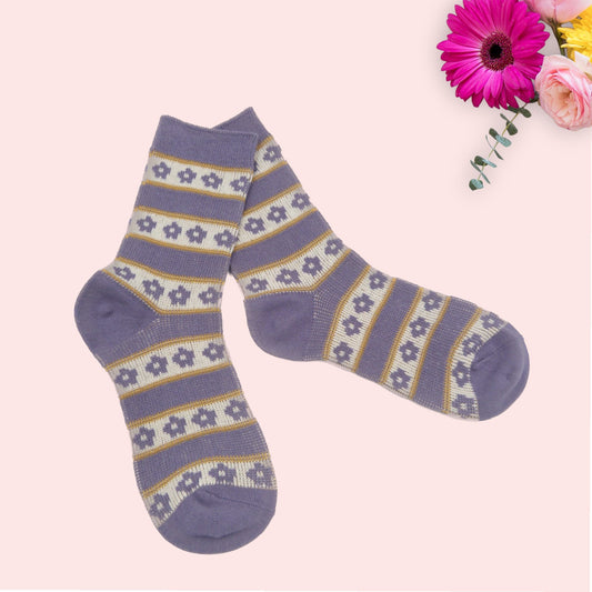 Floral and Pattern Socks