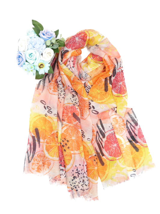 Fruit Print Scarf