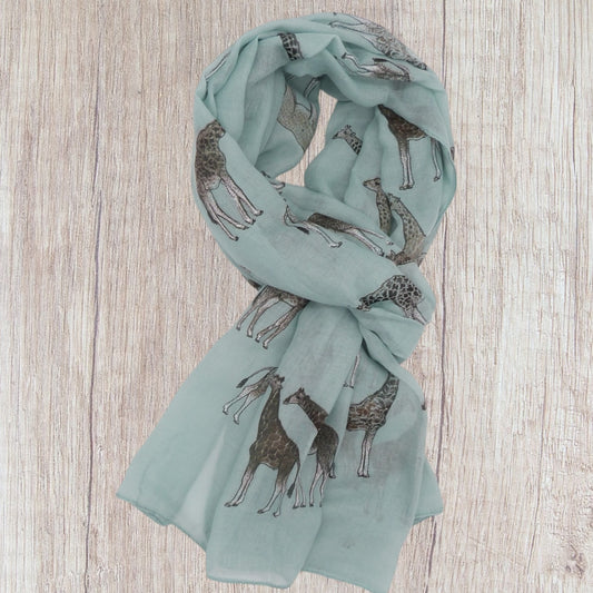 Giraffe  Printed Scarf