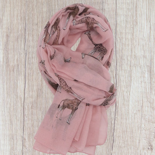 Giraffe  Printed Scarf