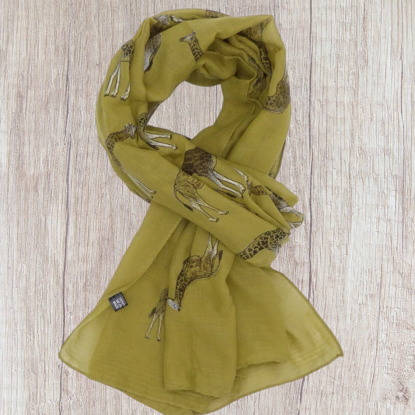 Giraffe  Printed Scarf