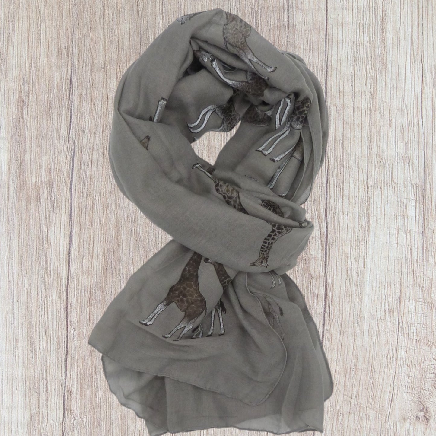 Giraffe  Printed Scarf