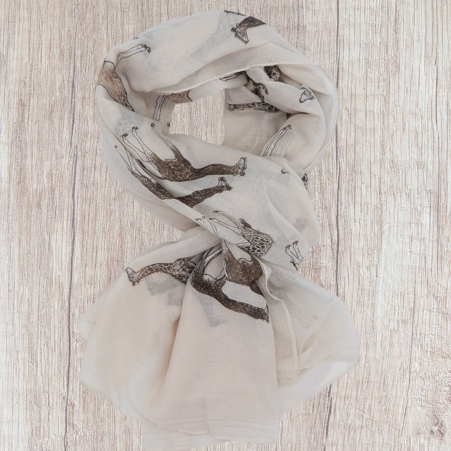 Giraffe  Printed Scarf