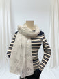Glitter Elephant Print Scarf