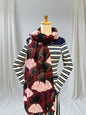 Ginkgo Flower Print Scarf