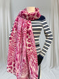 Glitter Leopard Print Scarf