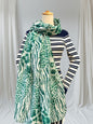 Glitter Leopard Print Scarf