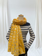 Glitter Stars Print Scarf