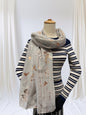 Glitter Butterfly print scarf