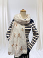 Glitter Butterfly print scarf