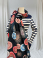 Rose gold outlined Circle Print Pashmina