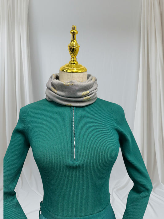 Glitter Elephant Print Snood