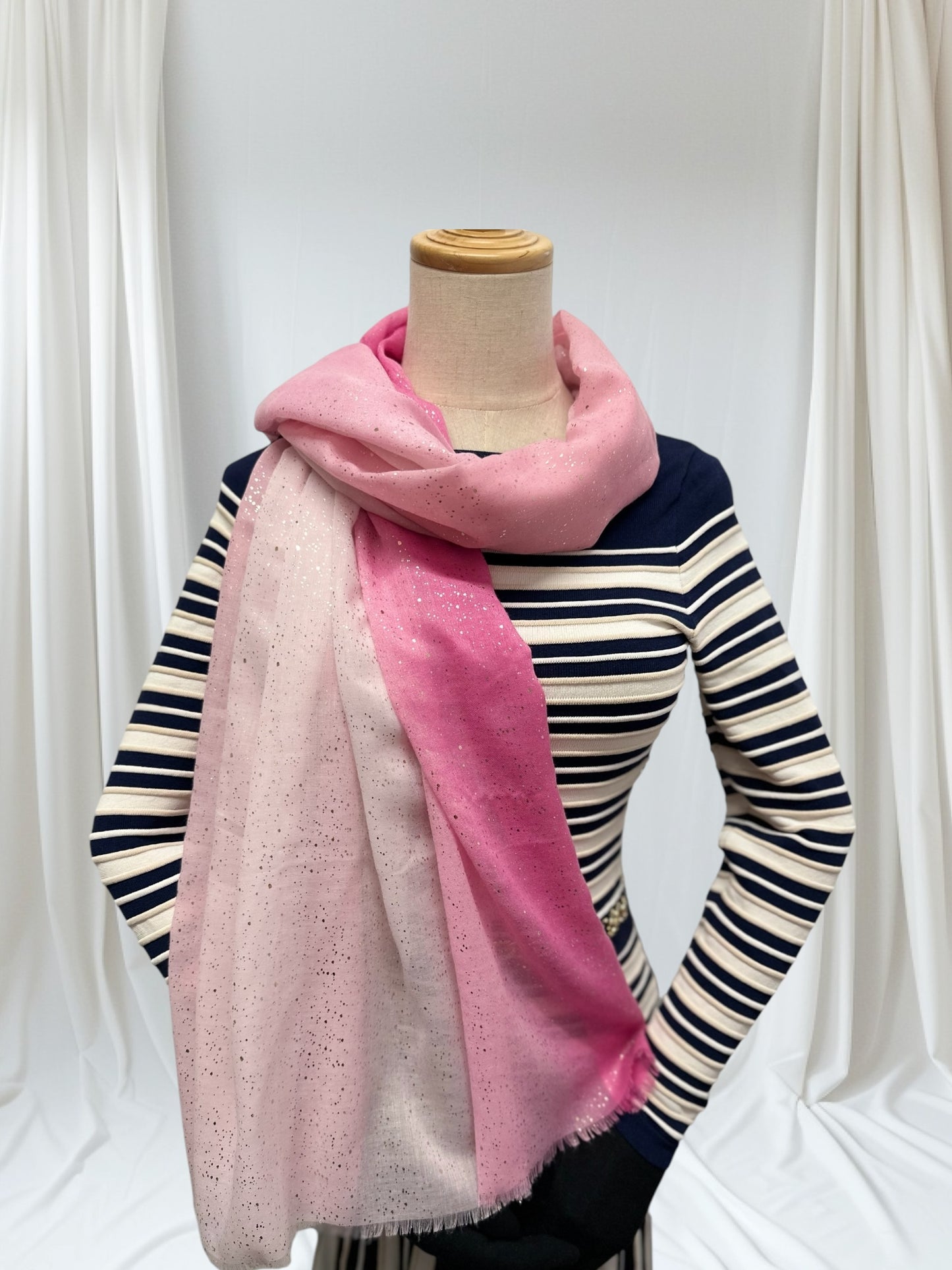 Glitter Fade  Print Scarf