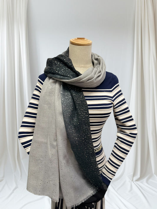 Glitter Fade  Print Scarf