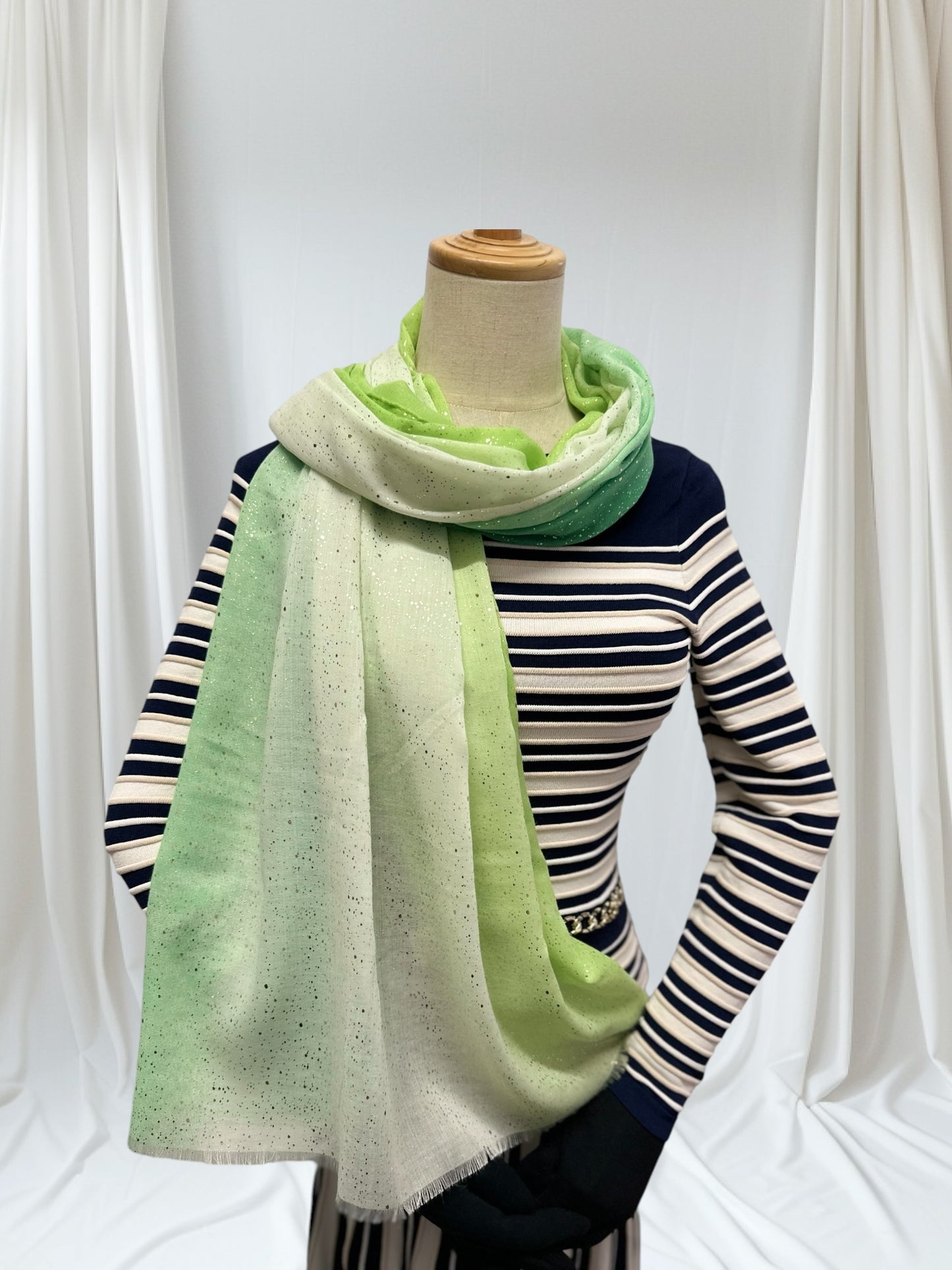 Glitter Fade  Print Scarf