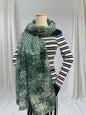 Glitter Leopard Spots Print Scarf