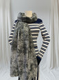 Glitter Foil  Print Scarf