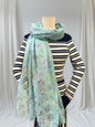 Glitter Pumpkin Print Scarf