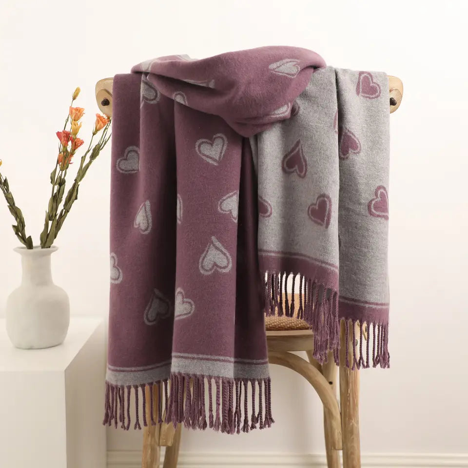 Love Heart Winter Wrap