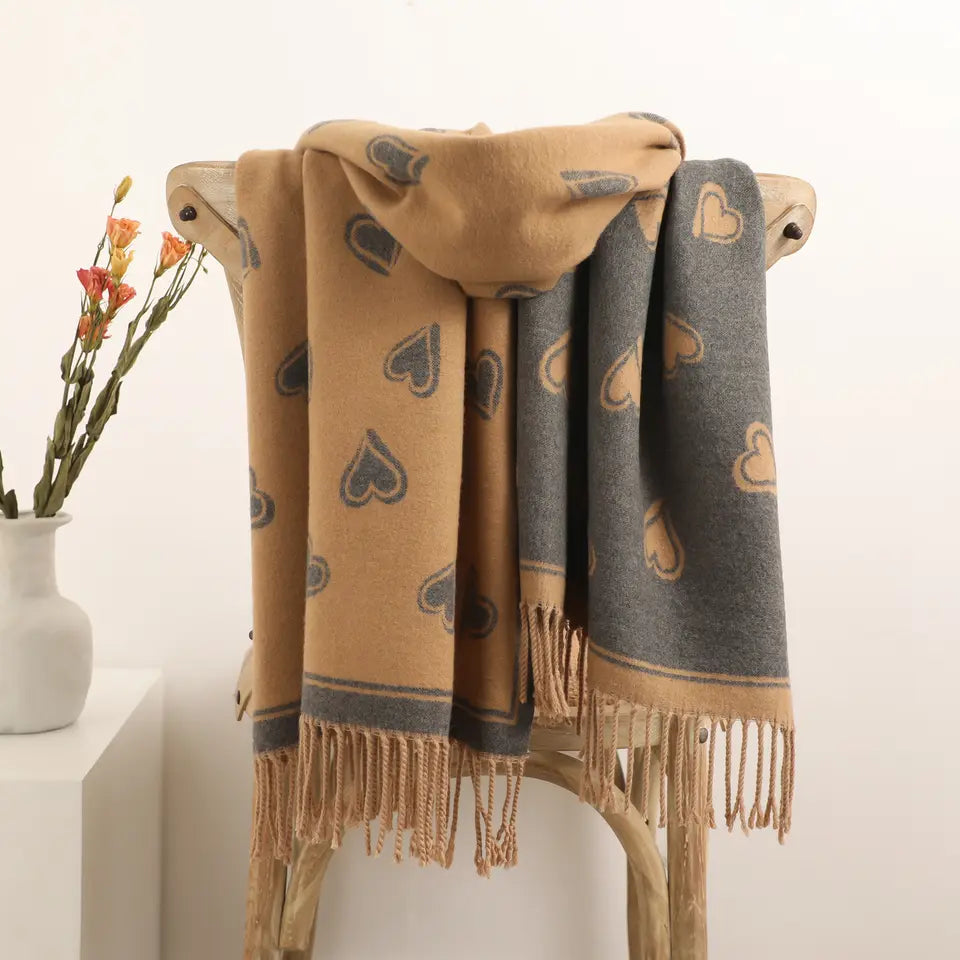 Love Heart Winter Wrap