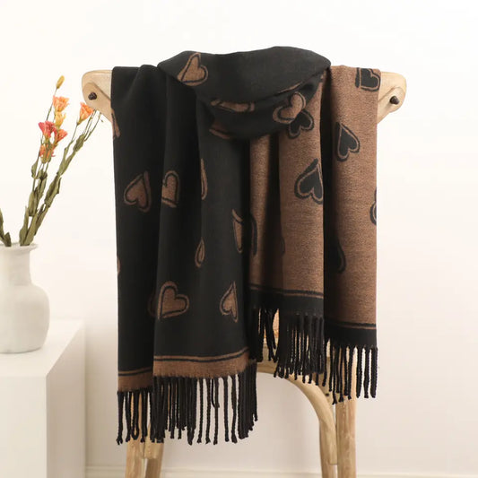 Love Heart Winter Wrap
