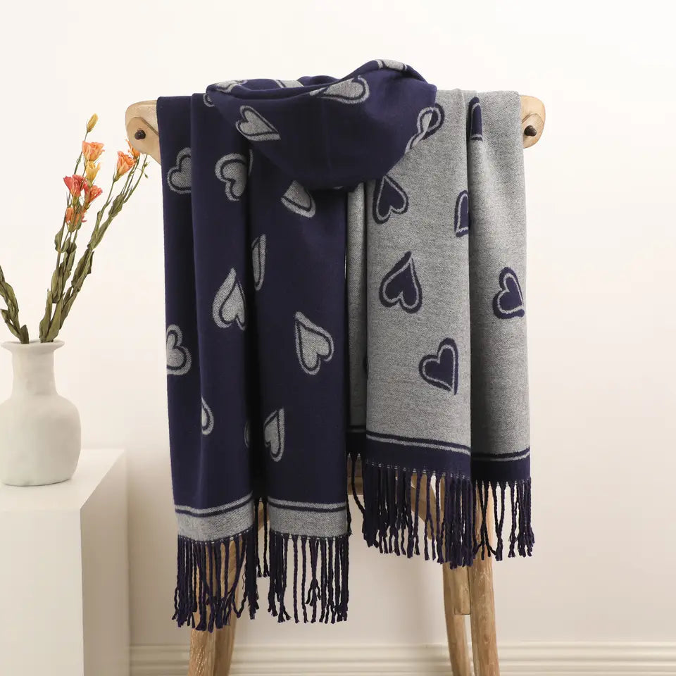Love Heart Winter Wrap
