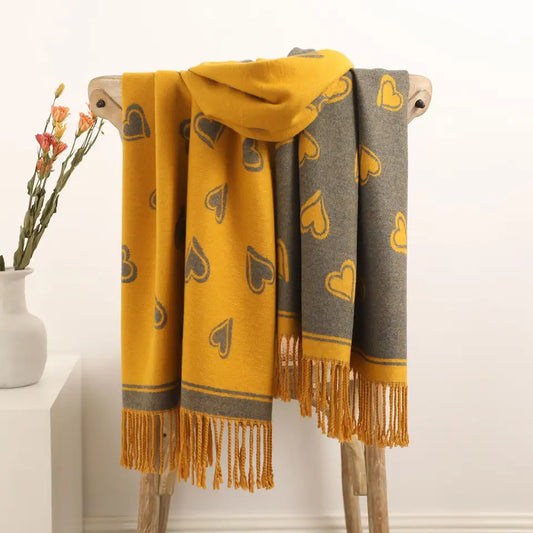 Love Heart Winter Wrap