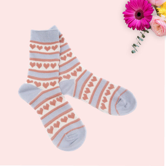 Heart Pattern Socks
