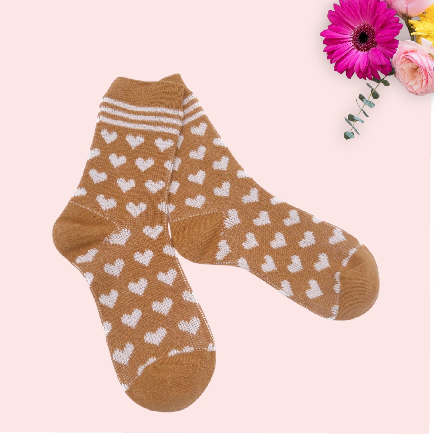 Heart Pattern Socks
