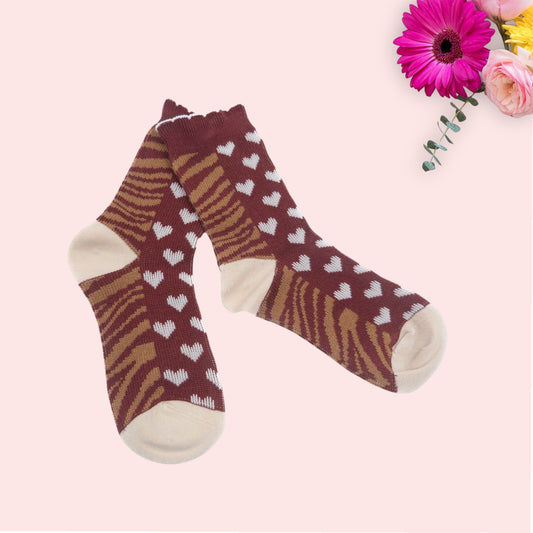 Heart Pattern Socks