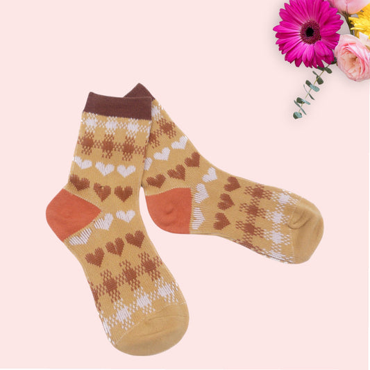 Heart Pattern Socks