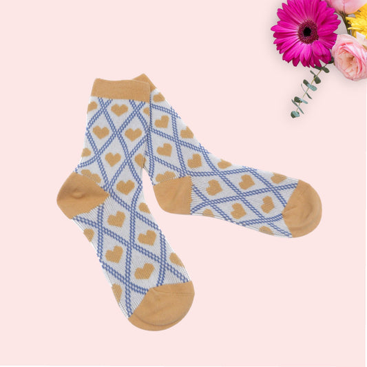 Heart Pattern Socks