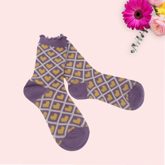 Heart Pattern Socks