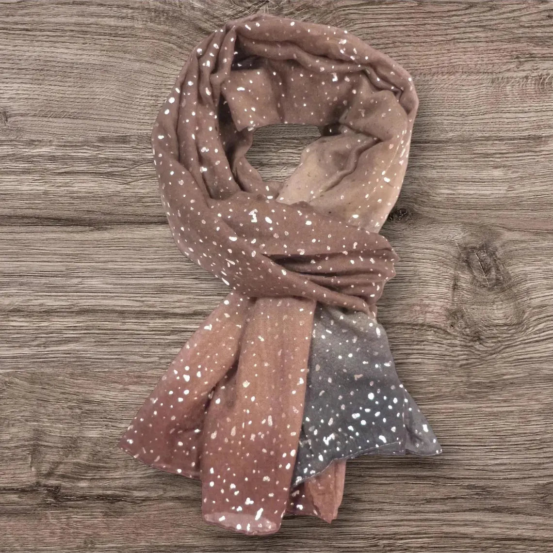 Glitter Dots Gradient Print