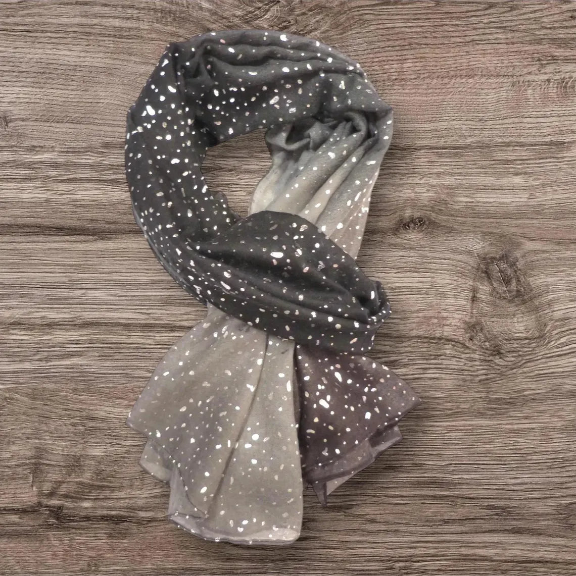Glitter Dots Gradient Print