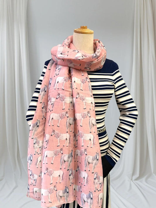Unicorn Print Scarf