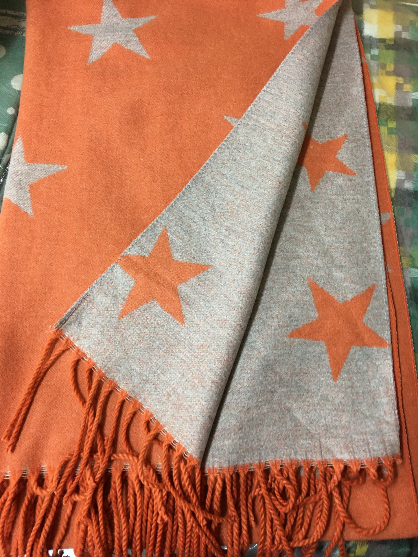 Star Pattern Winter Wrap