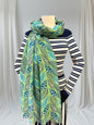 Tree Leaves Leaf Print Scarf