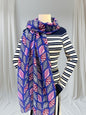 Tree Leaves Leaf Print Scarf