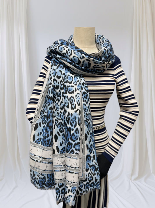 Leopard Print Scarf