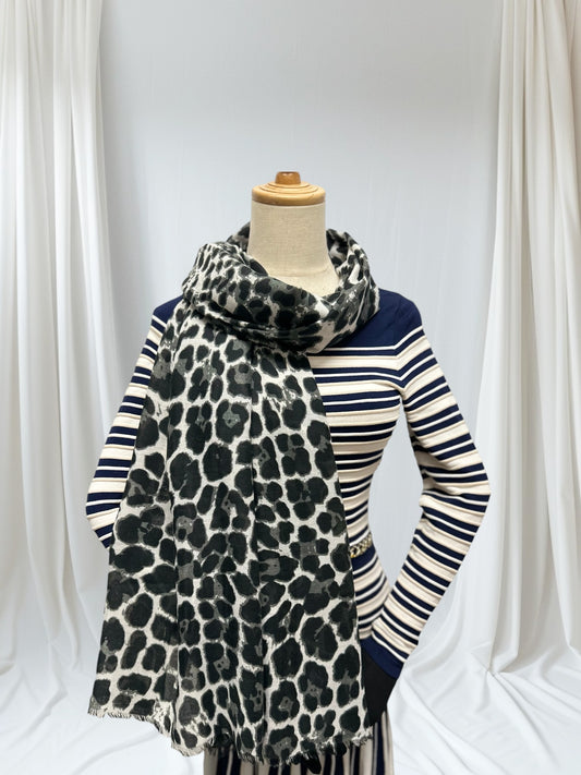 Leopard Print Scarf