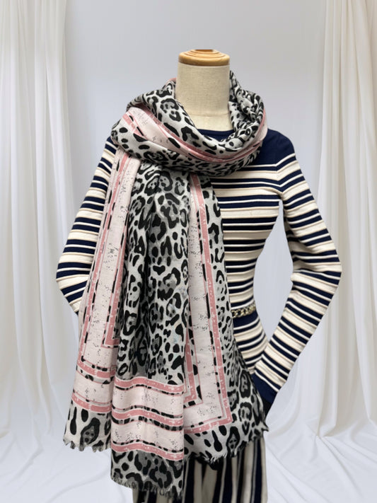 Leopard Print Scarf
